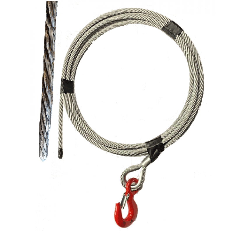 9mm Winch Cable Rope Services Direct 9mm Galvanized winch Rope